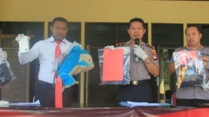 Polres Kubu Raya saat Konfrensi Pers