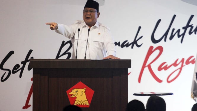 Prabowo Subianto, HUT Partai Gerindra ke-12