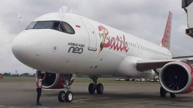 Pesawat Airbus 320, Batik Air