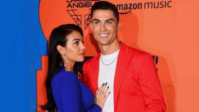 Cristiano Ronaldo dan kekasihnya, Georgina Rodriguez 