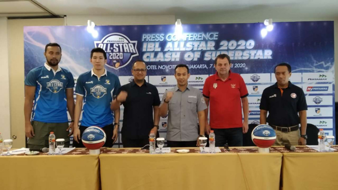 Konferensi pers IBL All Star 2020