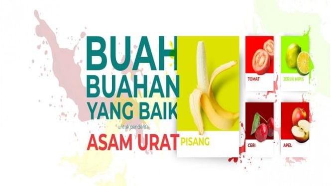 BUAH YANG BAIK UNTUK PENDERITA ASAM URAT