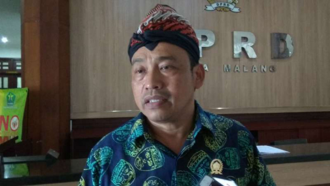 Ketua Komisi D DPRD Kota Malang Ahmad Wanedi yang membidangi pendidikan.