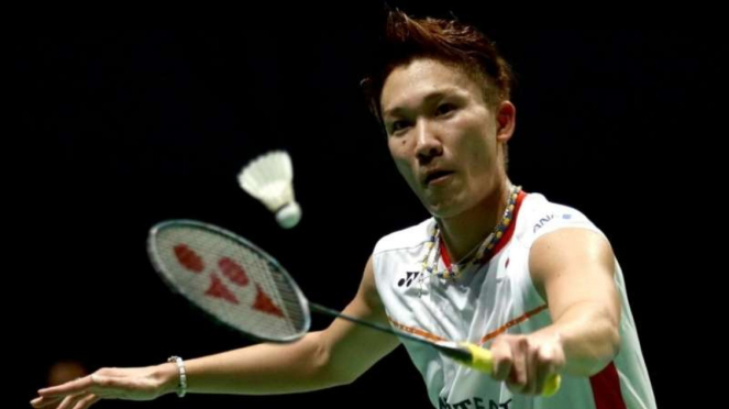 Tunggal putra peringkat satu dunia asal Jepang, Kento Momota