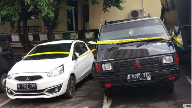 Dua unit mobil bos WO Pandamanda disita polisi