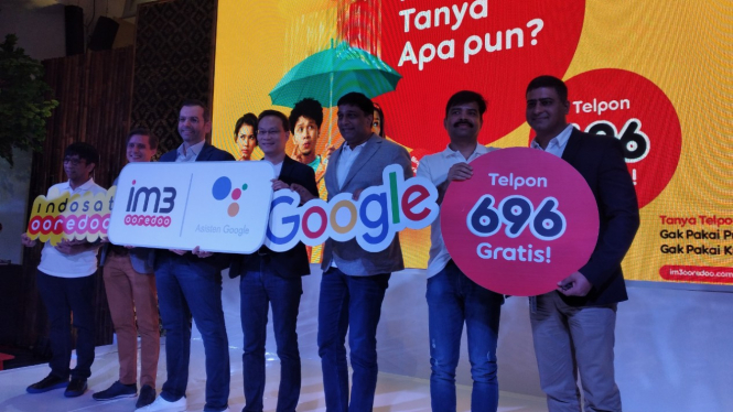 Kerja sama Indosat Ooredoo dan Google.