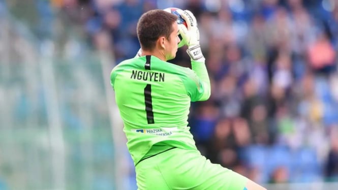 Kiper tim Slovan Liberec, Filip Nguyen.