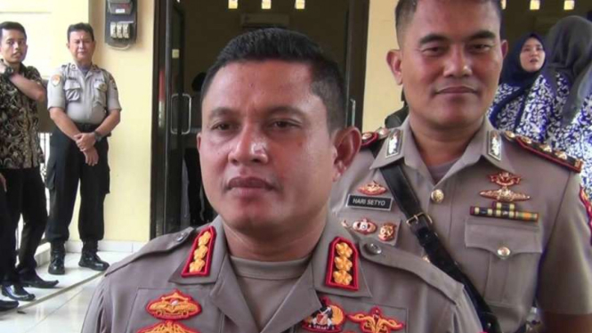 Kepala Polres Metro Depok Komisaris Besar Polisi Azis Andriansyah