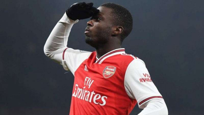 Penyerang Arsenal, Nicolas Pepe