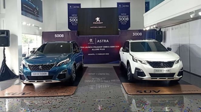 SUV Peugeot 3008 dan 5008 Allure Plus