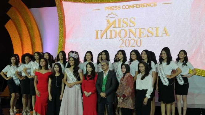 Press Confrence Miss Indonesia 2020