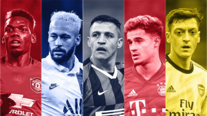 5 bintang sepakbola yang frustasi di klubnya saat ini