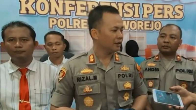 Kepala Polres Purworejo Ajun Komisaris Besar Polisi Rizal Marito