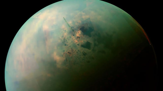 Titan, Bulan yang mirip Bumi.