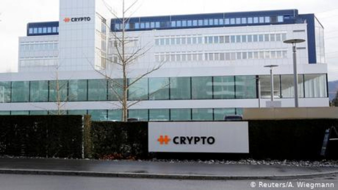 Kantor Crypto AG di Zugg, Swiss.
