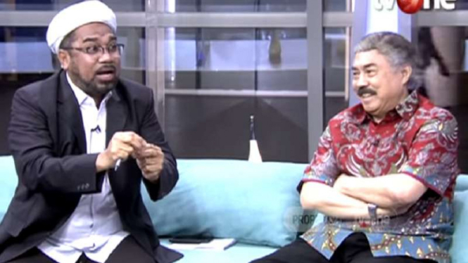 Prof Gayus Lumbuun terlibat perdebatan dengan Ali Mochtar Ngabalin.