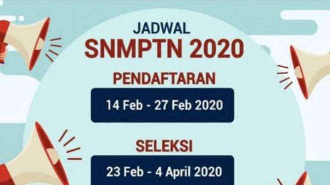 Pendaftaran SNMPTN Dibuka Mulai 14-27 Februari 2020 (Gambar ilustrasi)