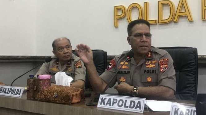 Kapolda Papua Inspektur Jenderal Polisi Paulus Waterpauw.