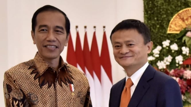 Jack Ma dan Presiden Jokowi