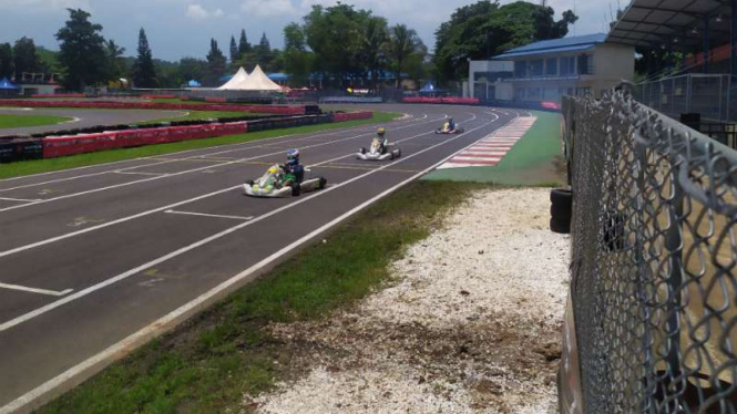 Qualifying Time Trial (QTT) di ajang Asia Karting Open Championship