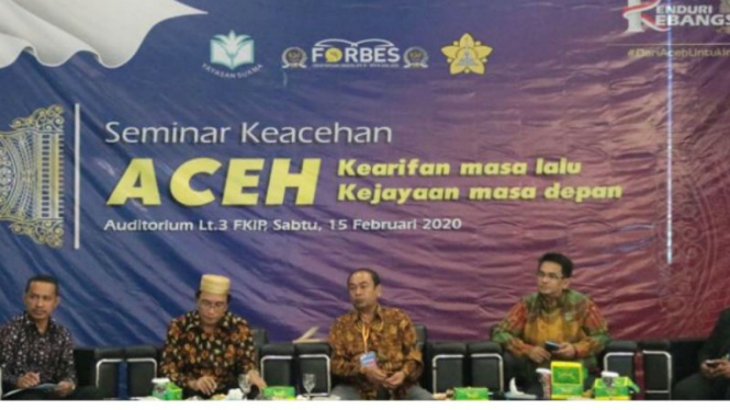 Seminar kearifan masa lalu dan kejayaan masa depan Aceh