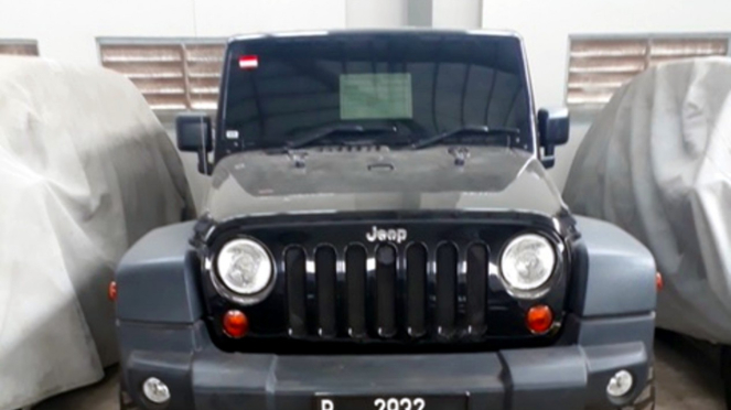 Jeep Wrangler yang dilelang KPK
