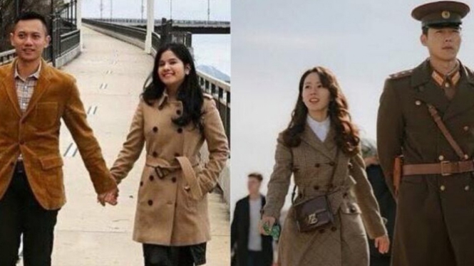 AHY dan Annisa Pohan, Son Ye Jin dan Hyun Bin.