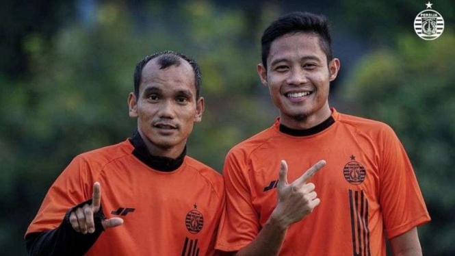 Pemain Persija Jakarta, Riko Simanjuntak dan Evan Dimas