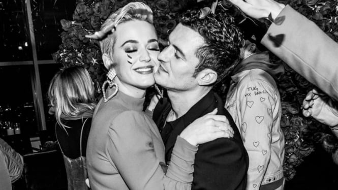 Katy Perry dan Orlando Bloom.