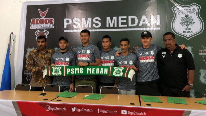 PSMS Medan perkenalkan lima pemain baru