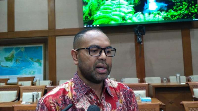 Direktur Hubungan Masyarakat PT Freeport Indonesia atau PTFI, Claus Wamafma