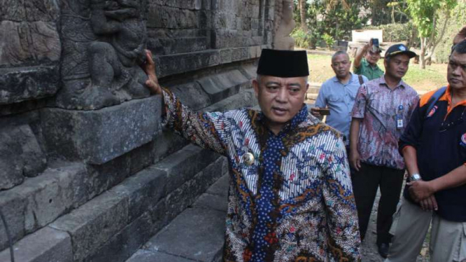 Bupati Malang M Sanusi keluar dari PKB lalu bergabung ke PDIP.