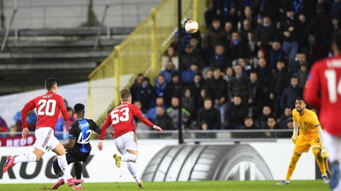 Pertandingan Club Brugge vs Manchester United