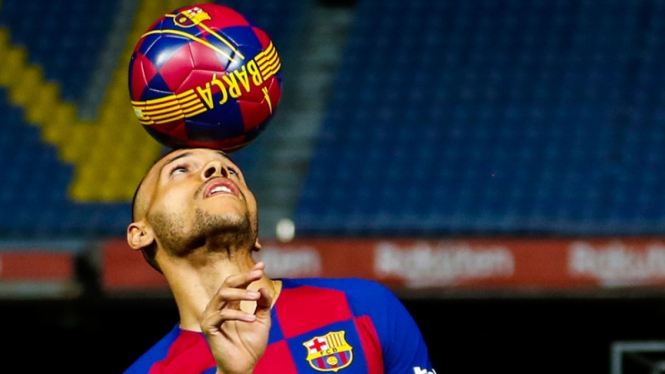 Penyerang Barcelona, Martin Braithwaite