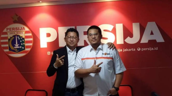  Presiden Persija, Muhammad Prapanca dan Ketum Jakmania Diky Soemaro