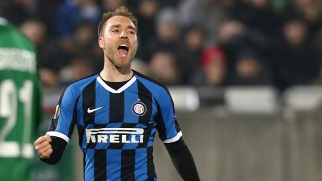 Pemain Inter Milan, Christian Eriksen. 