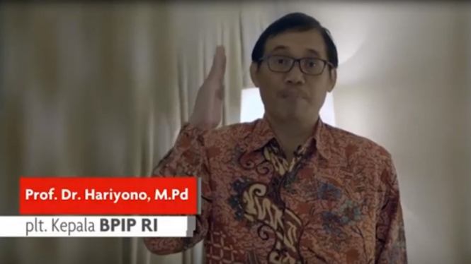 Kepala Badan Pembinaan Ideologi Pancasila (BPI), Yudian Wahyudi