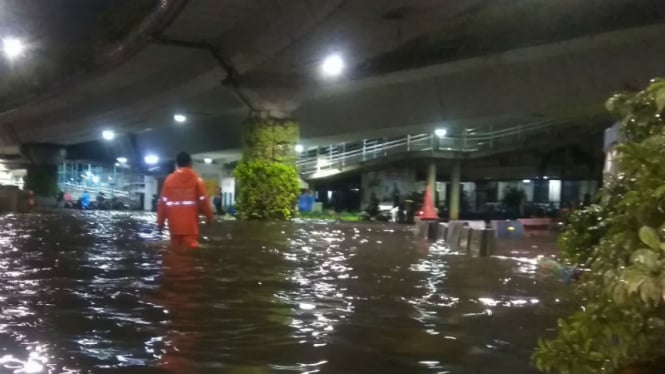 Banjir di Matraman Jakarta Timur