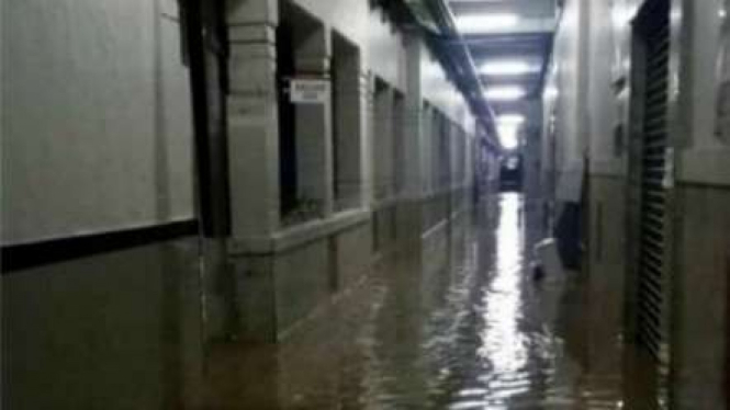 Banjir di RSCM. (Foto ilustrasi).