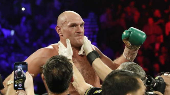 Petinju kelas berat, Tyson Fury.