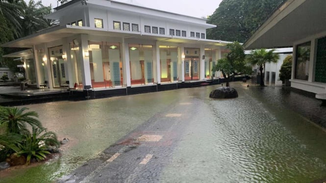 Istana Negara Banjir, Selasa 25 Februari 2020.