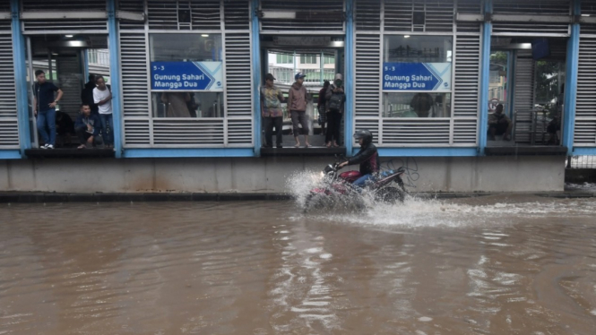 Banjir Terjadi di Beberapa Wiliyah Jakarta