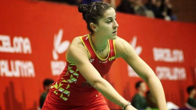 Tunggal putri Spanyol, Carolina Marin.