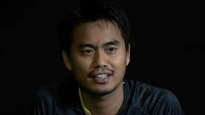 Pemain ganda campuran Indonesia, Tontowi Ahmad.