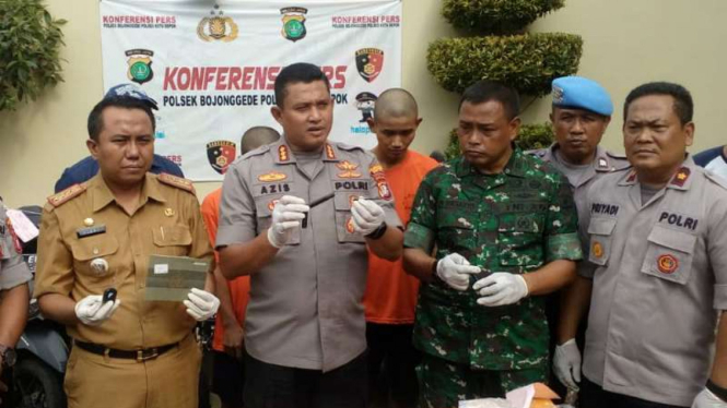 Kapolres Metro Depok Komisaris Besar Polisi Azis Andriansyah.