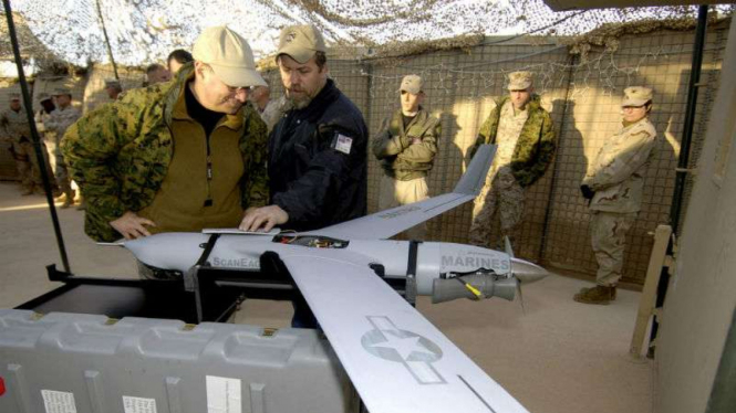 Drone Scan Eagle UAV milik US Navy