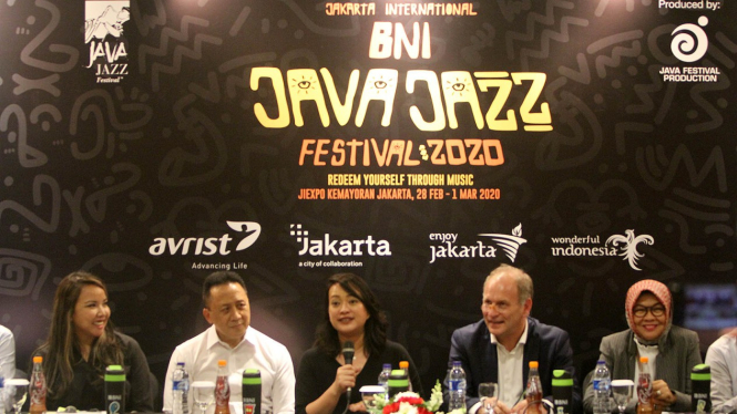 Jelang Java Jazz Festival 2020.