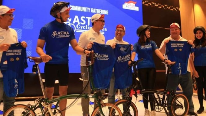 Astra Cycling Tour 2020 gaungkan kayuh semangat kurangi plastik