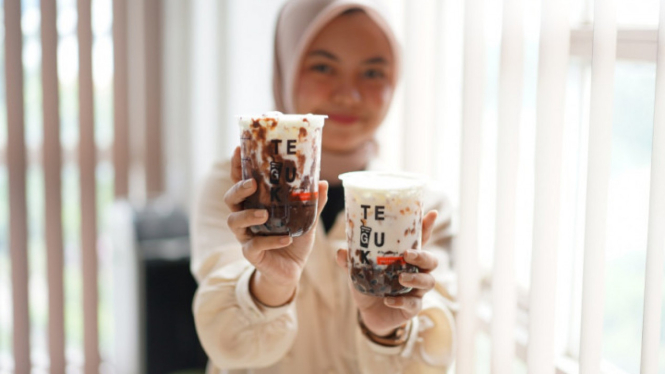 Boba Milo Pertama di Indonesia. (FOTO: Teguk Indonesia)