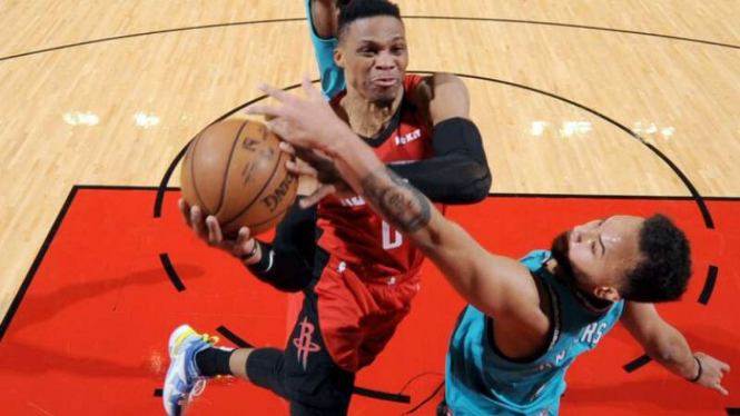 Pemain Houston Rockets, Russell Westbrook.